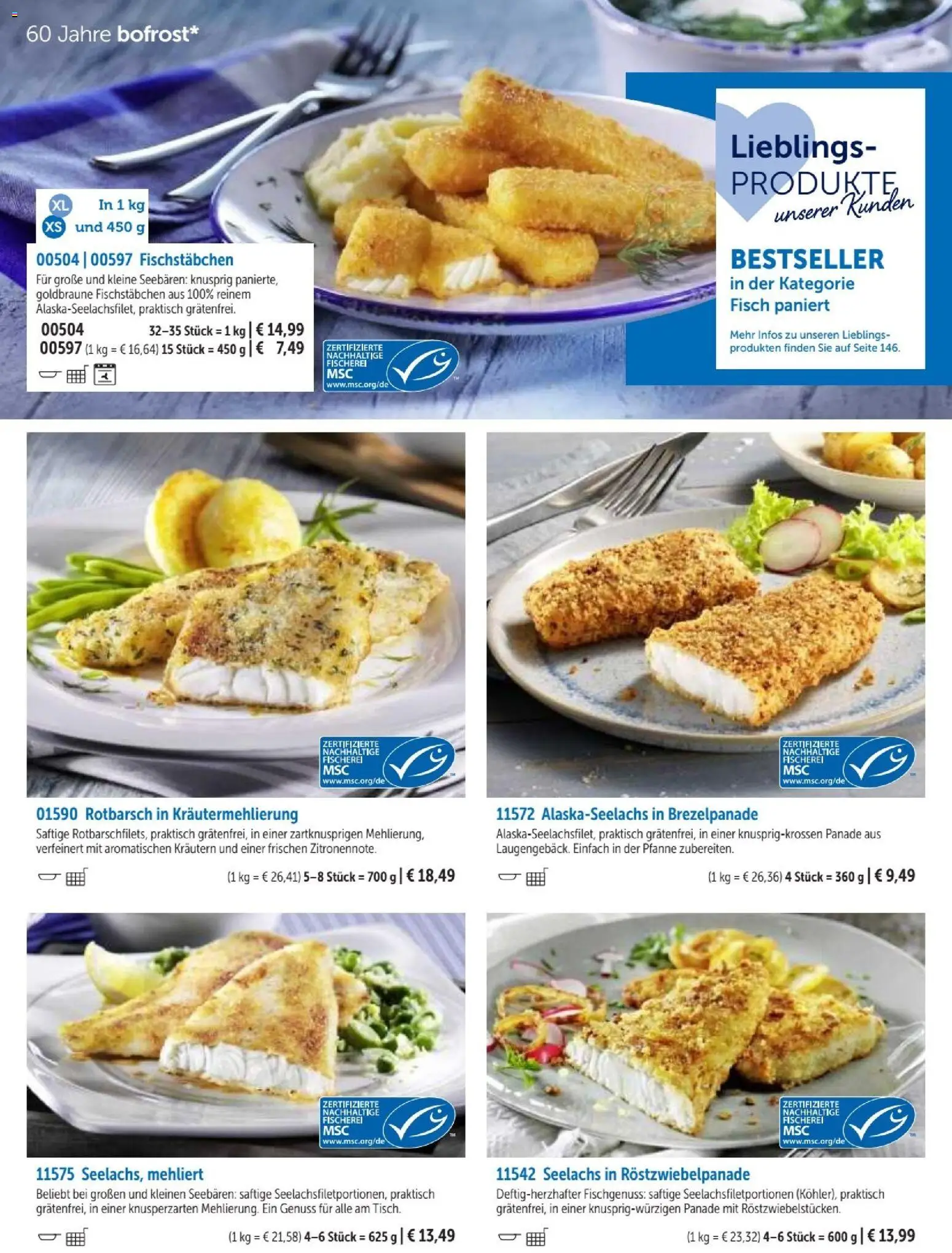 Vorschau von dem Prospekt des Geschäftes Bofrost, gültig ab dem 07.09.2026 - Fisch, Fischstabchen