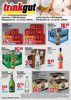 Vorschau von dem Prospekt des Geschäftes Trinkgut, gültig ab dem 10.08.2026
