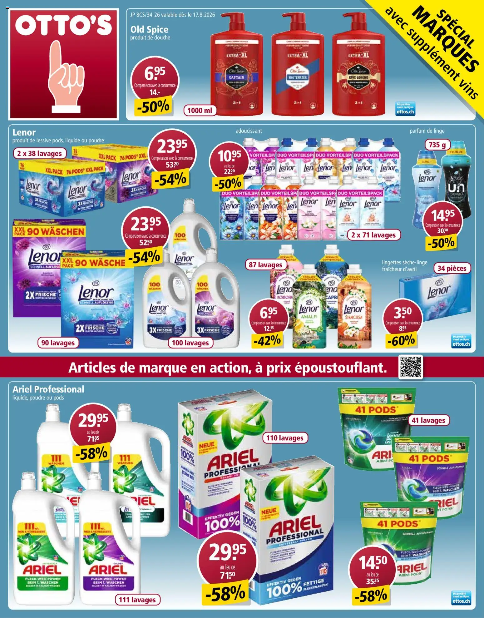 Vorschau des Merkblatts Otto's aktionen Spécial Marques vom Shop Otto's gültig von 17.08.2026 bis 