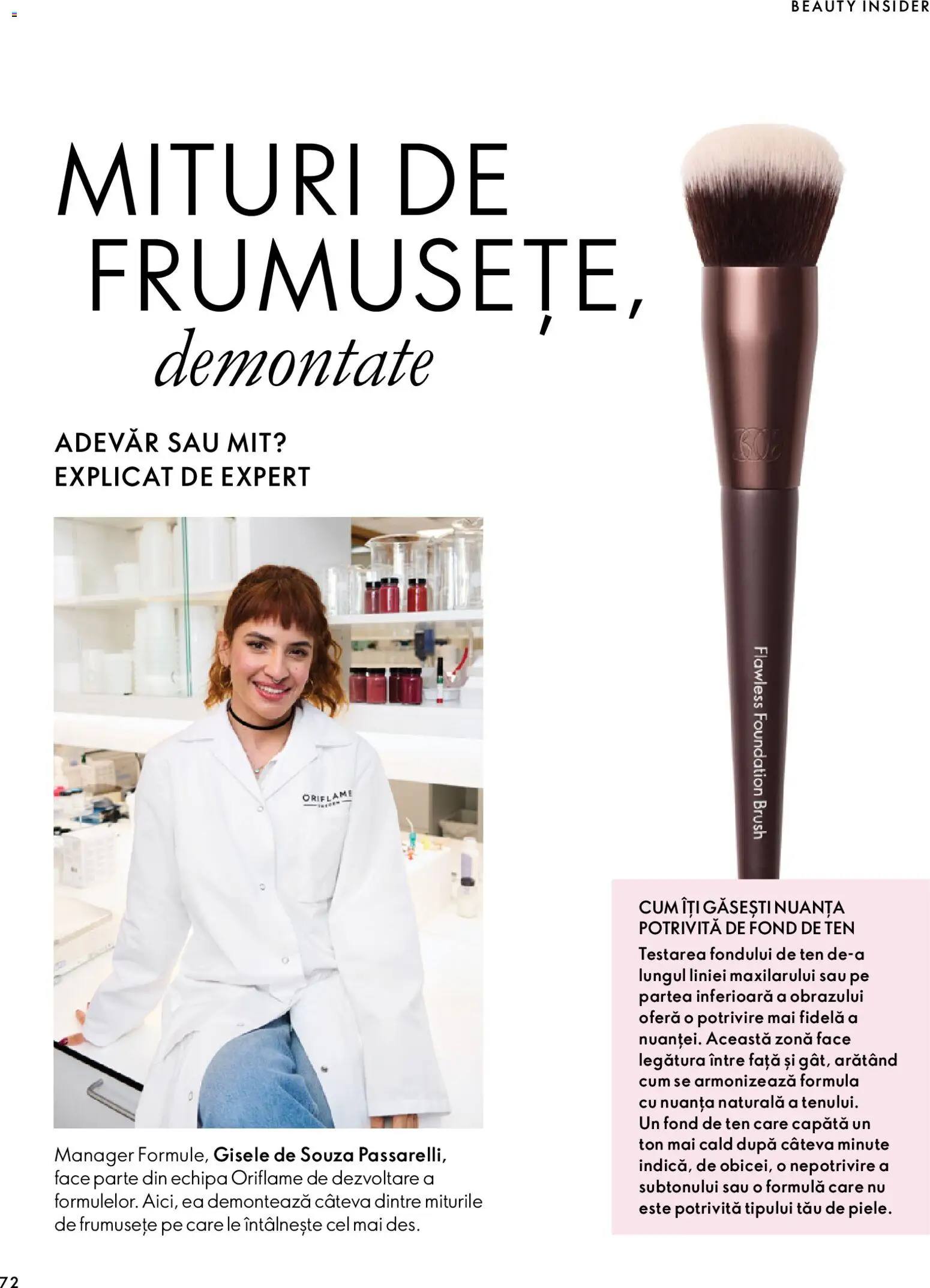 Previzualizarea de cataloage: Oriflame Oriflame Catalog 15 2026 valabil de la 11.11.2026 - Fond de ten