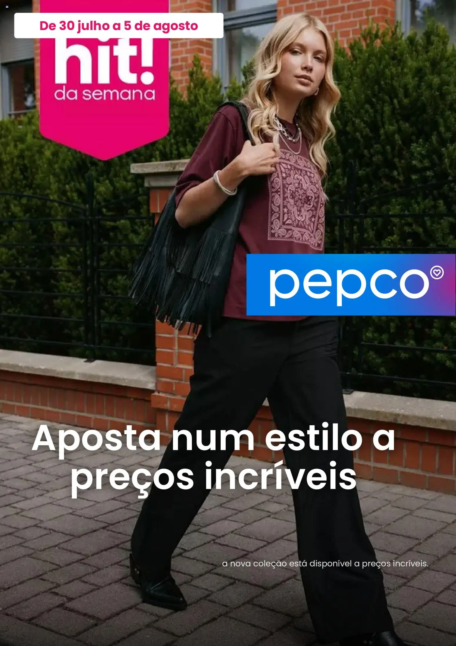 Pré-visualização do folheto da loja Pepco válida a partir de 30/07/2026