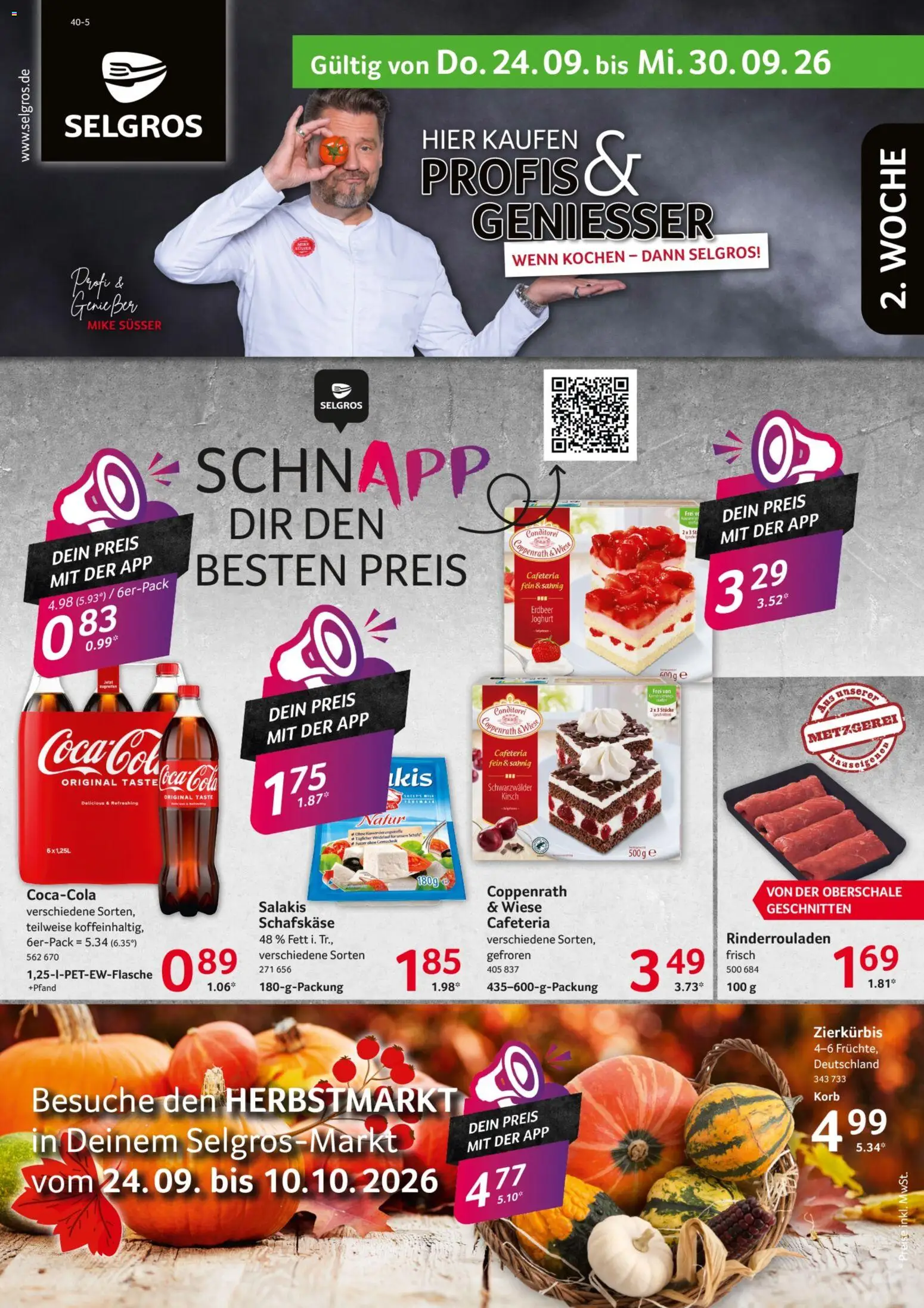 Vorschau von dem Prospekt des Geschäftes Selgros, gültig ab dem 24.09.2026