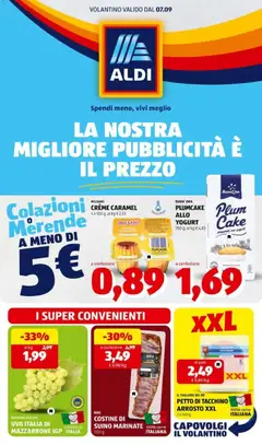 Anteprima dell'opuscolo Aldi volantino dal negozio Aldi valido da 07/09/2026