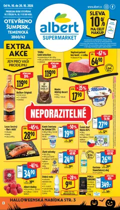 Náhled nabídky: Albert Albert leták - Supermarket Šumperk platný od 14.10.2026