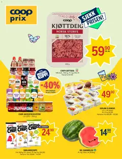 Forhåndsvis Coop Prix kundeavis fra butikk Coop Prix gyldig fra 13/07/2026
