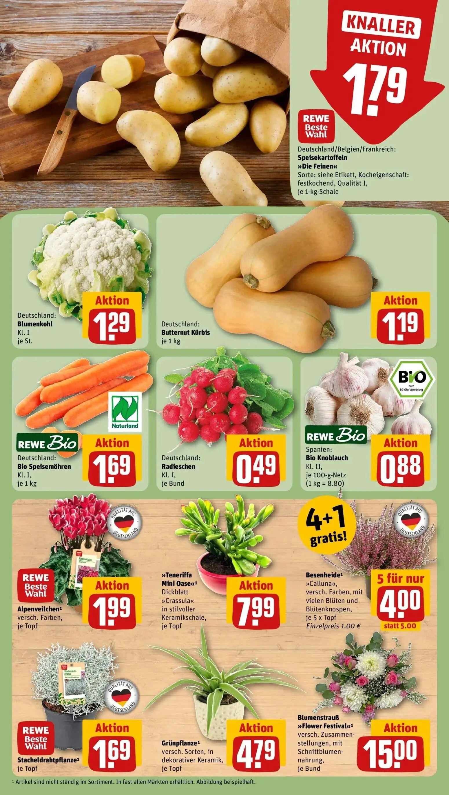 Vorschau von dem Prospekt des Geschäftes Rewe, gültig ab dem 05.10.2026