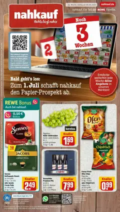 Vorschau von dem Prospekt des Geschäftes Rewe, gültig ab dem 08.06.2026
