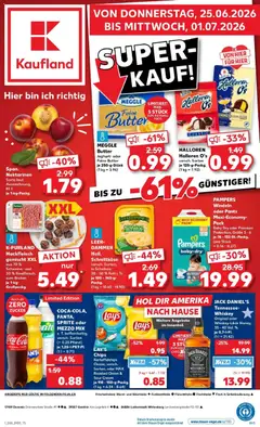 Vorschau von dem Prospekt des Geschäftes Kaufland, gültig ab dem 25.06.2026