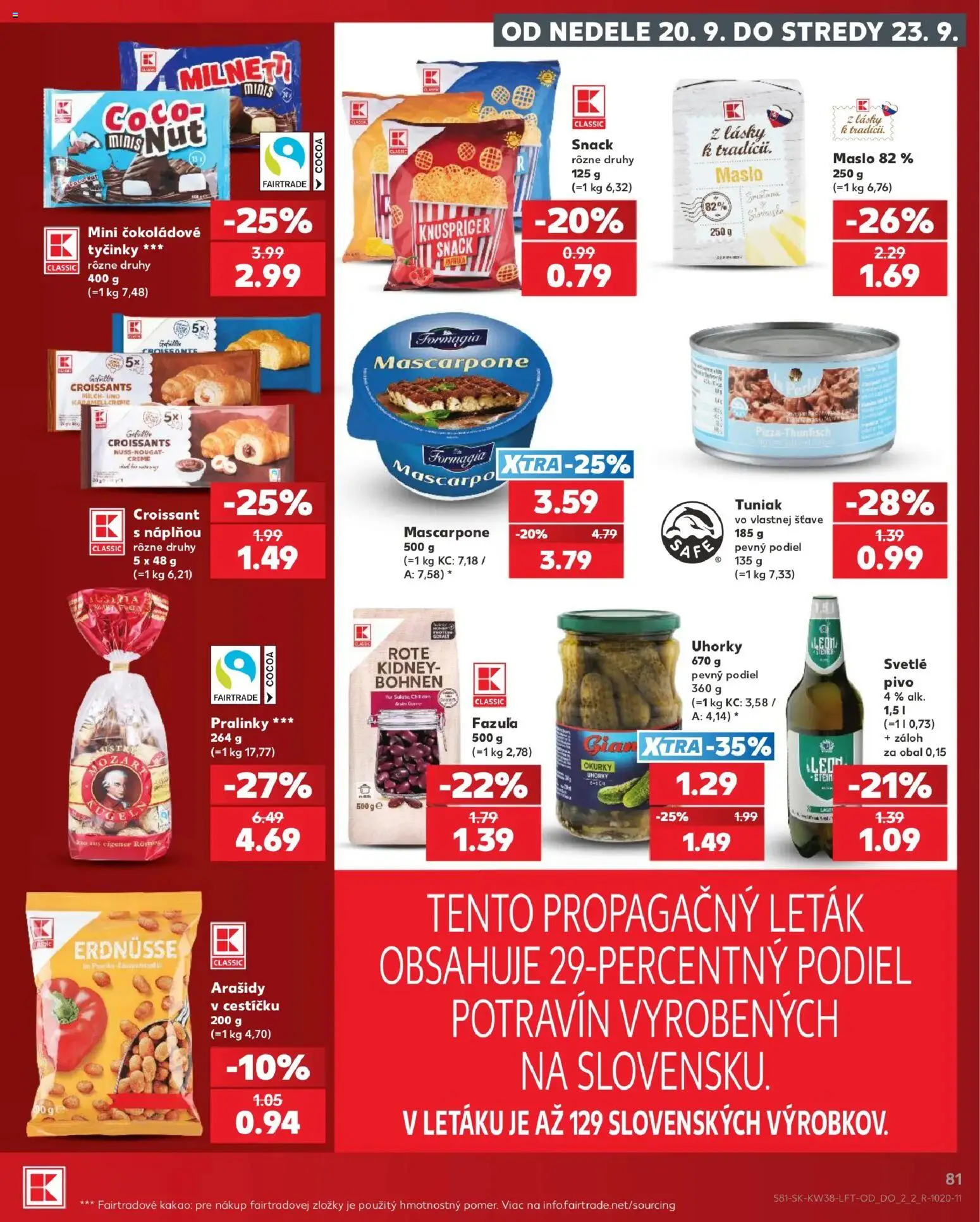 Náhľad Kaufland letáku platného od 17.09.2026