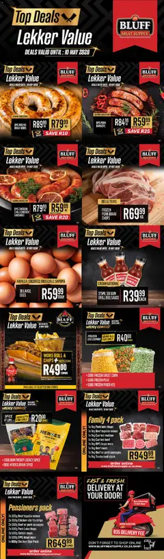 Preview of Bluff Meat Supply flyer valid from 04/05/2026