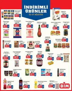 BİM BİM Katalog 01.08.2026 - Broşürünün önizlemesi