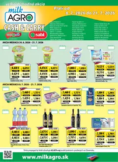 Náhľad Milk Agro letáku platného od 08.07.2026