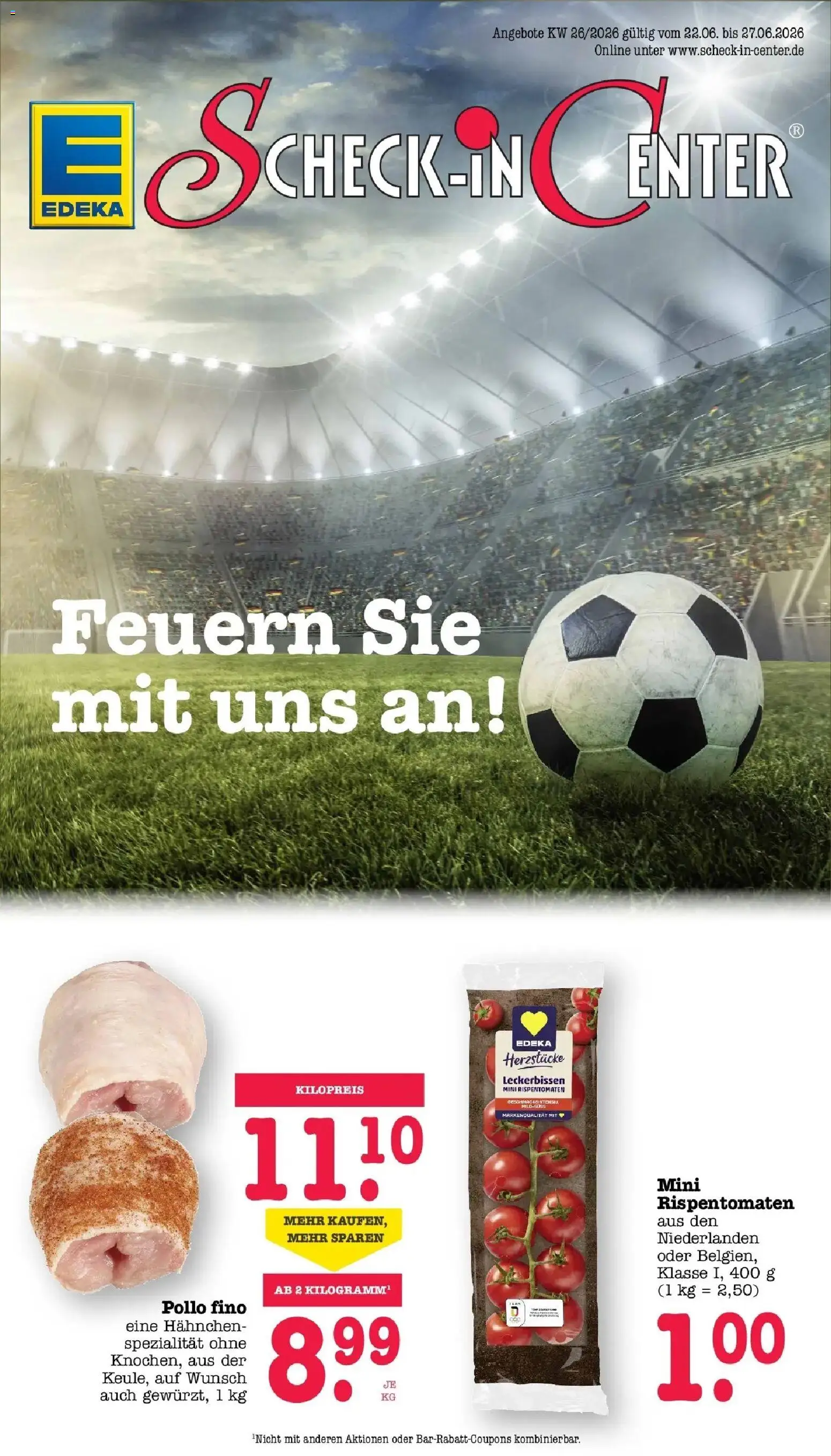 Vorschau von dem Prospekt des Geschäftes Edeka, gültig ab dem 21.06.2026