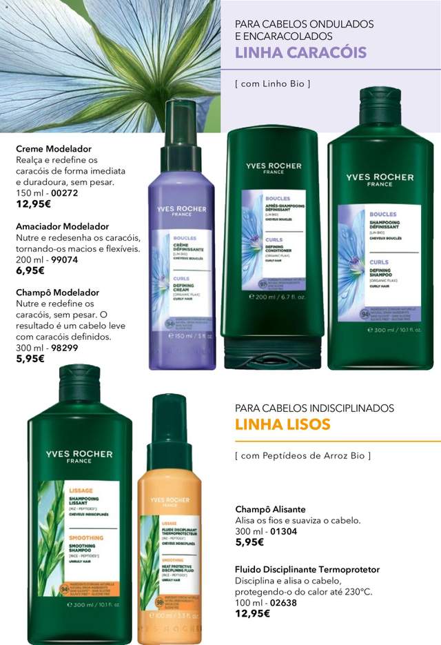 Novo catálogo Yves Rocher a partir de 03/06