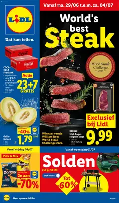 Prévisualisation de Lidl Folder week 27 du magasin Lidl formulaire valide 29/06/2026