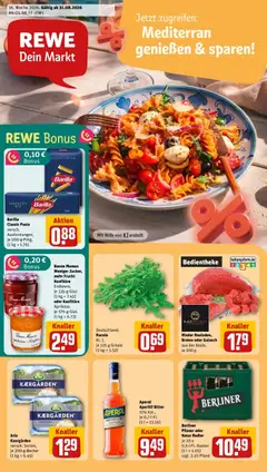 Vorschau von dem Prospekt des Geschäftes Rewe, gültig ab dem 31.08.2026