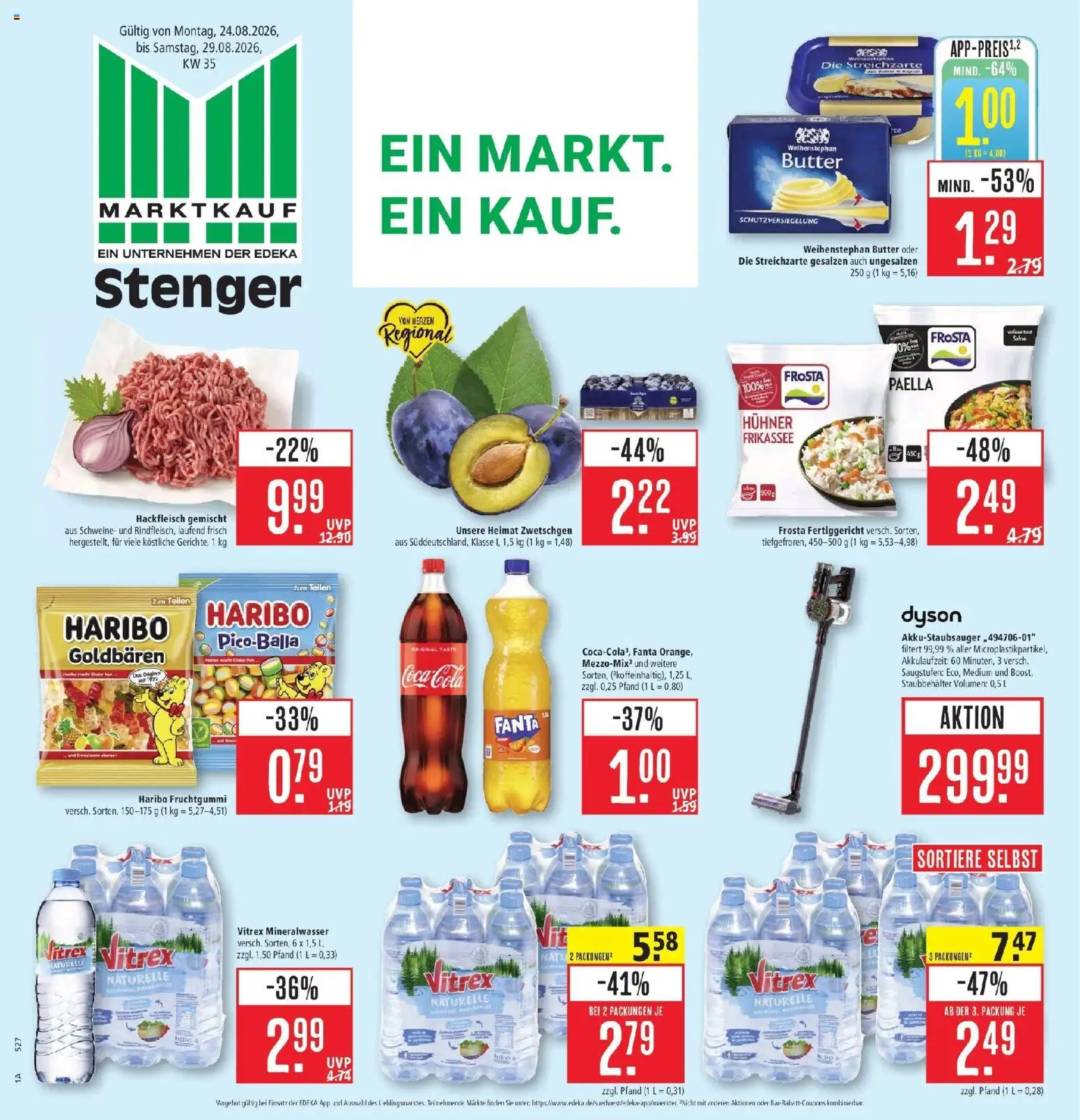 Vorschau von dem Prospekt des Geschäftes Marktkauf, gültig ab dem 24.08.2026
