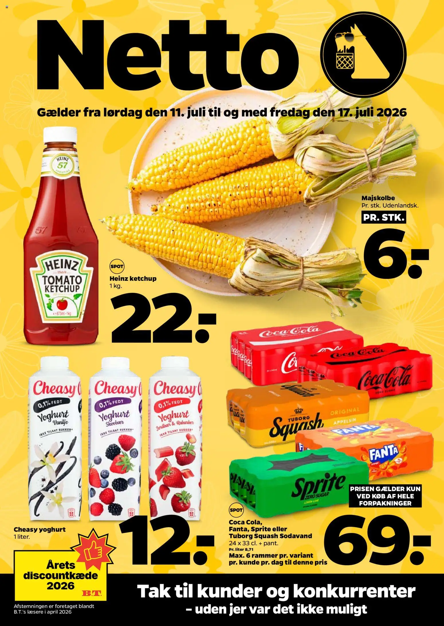 Eksempel på tilbudsavis Netto - Tilbudsavis uge 29 fra butik Netto gyldig fra 11/07/2026
