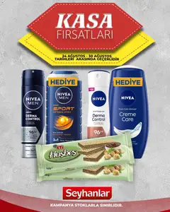 Seyhanlar Market Seyhanlar Market - Katalog Kasa Fırsatları 24.08.2026 - Broşürünün önizlemesi