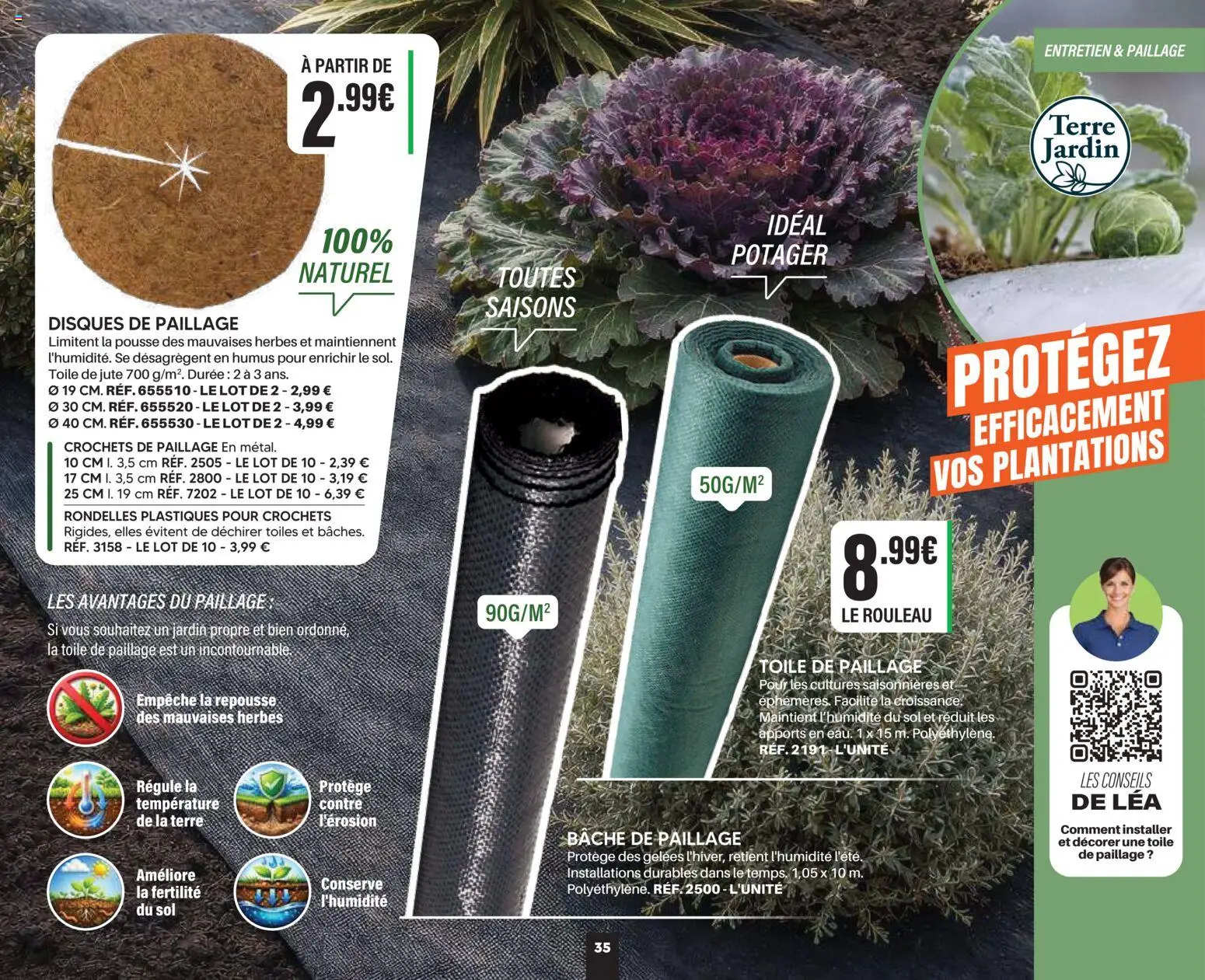 Prévisualisation de Shopix Catalogue Autome-Hiver 2026/2027 du magasin Shopix formulaire valide 01/09/2026 - Crochets, Bâche, Toile de paillage, Potager, Humus, Rouleau