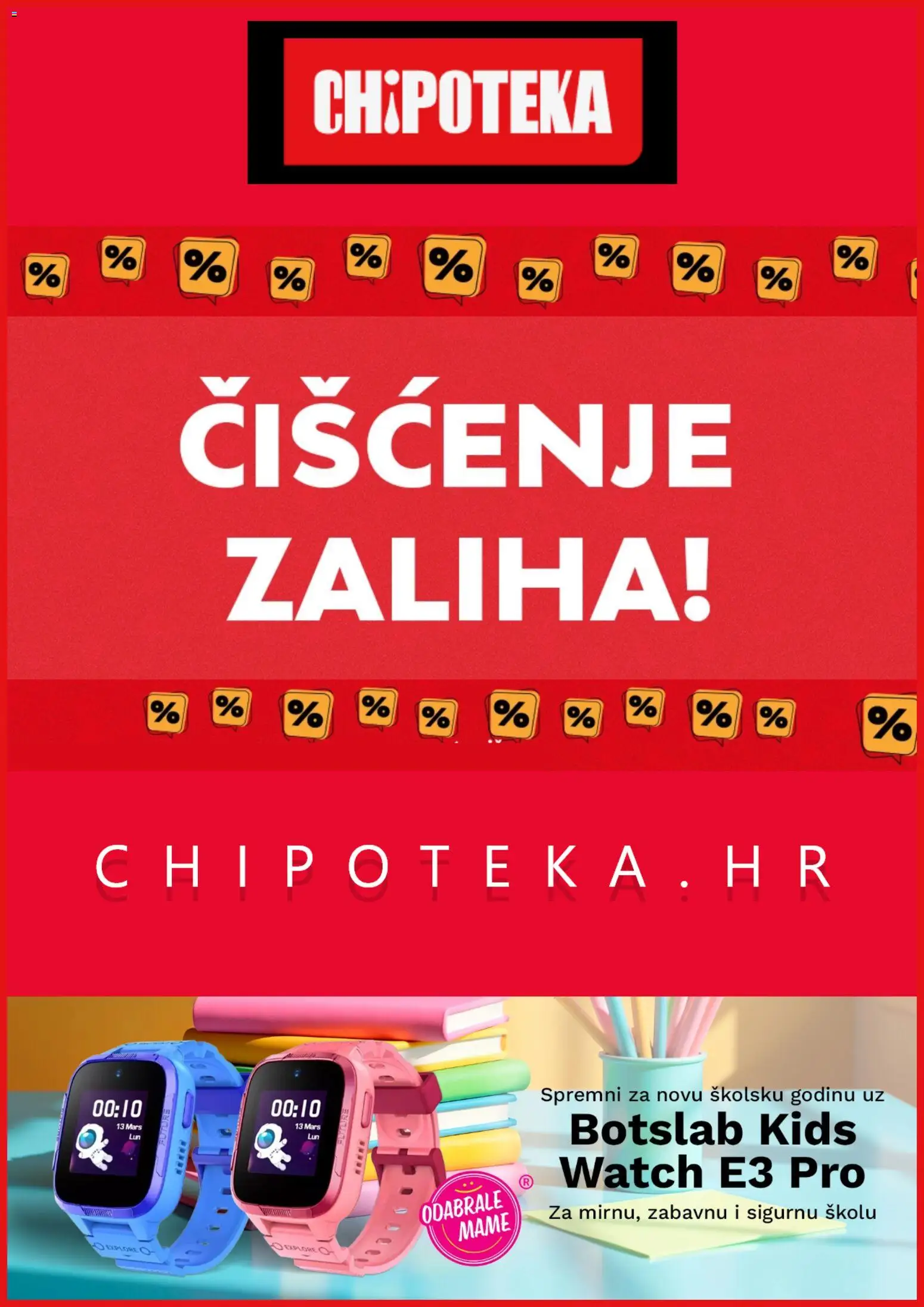 Pregled letka Chipoteka Katalog trgovine Chipoteka vrijedi od 16.09.2026