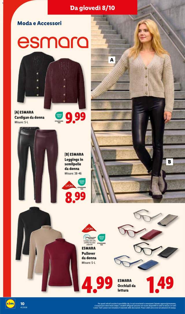 Nuovo volantino Lidl dal 08/10