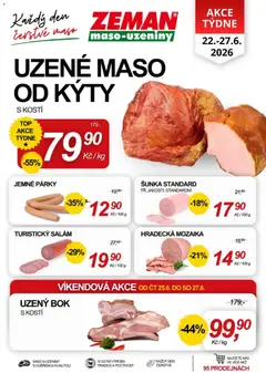 Náhled nabídky: Prodejny Zeman Prodejny Zeman leták platný od 22.06.2026
