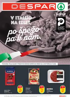 Predogled kataloga iz trgovine Spar veljaven od 26.08.2026
