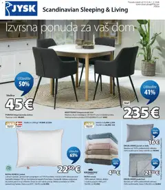 Pregled letka JYSK Katalog trgovine JYSK vrijedi od 19.08.2026