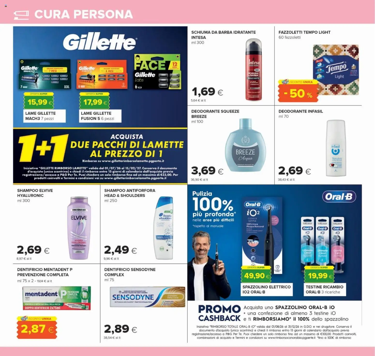 Anteprima dell'opuscolo Oasi volantino dal negozio Oasi valido da 22/10/2026 - Avocado, Deodorante, Shampoo antiforfora, Fazzoletti, Schiuma, Spazzolino, Schiuma da barba, Head & Shoulders