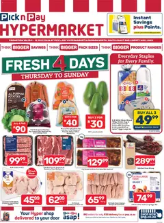 Preview of Pick n Pay flyer valid from 09/07/2026