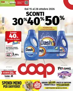 Anteprima dell'opuscolo COOP volantino Milano dal negozio COOP valido da 15/10/2026