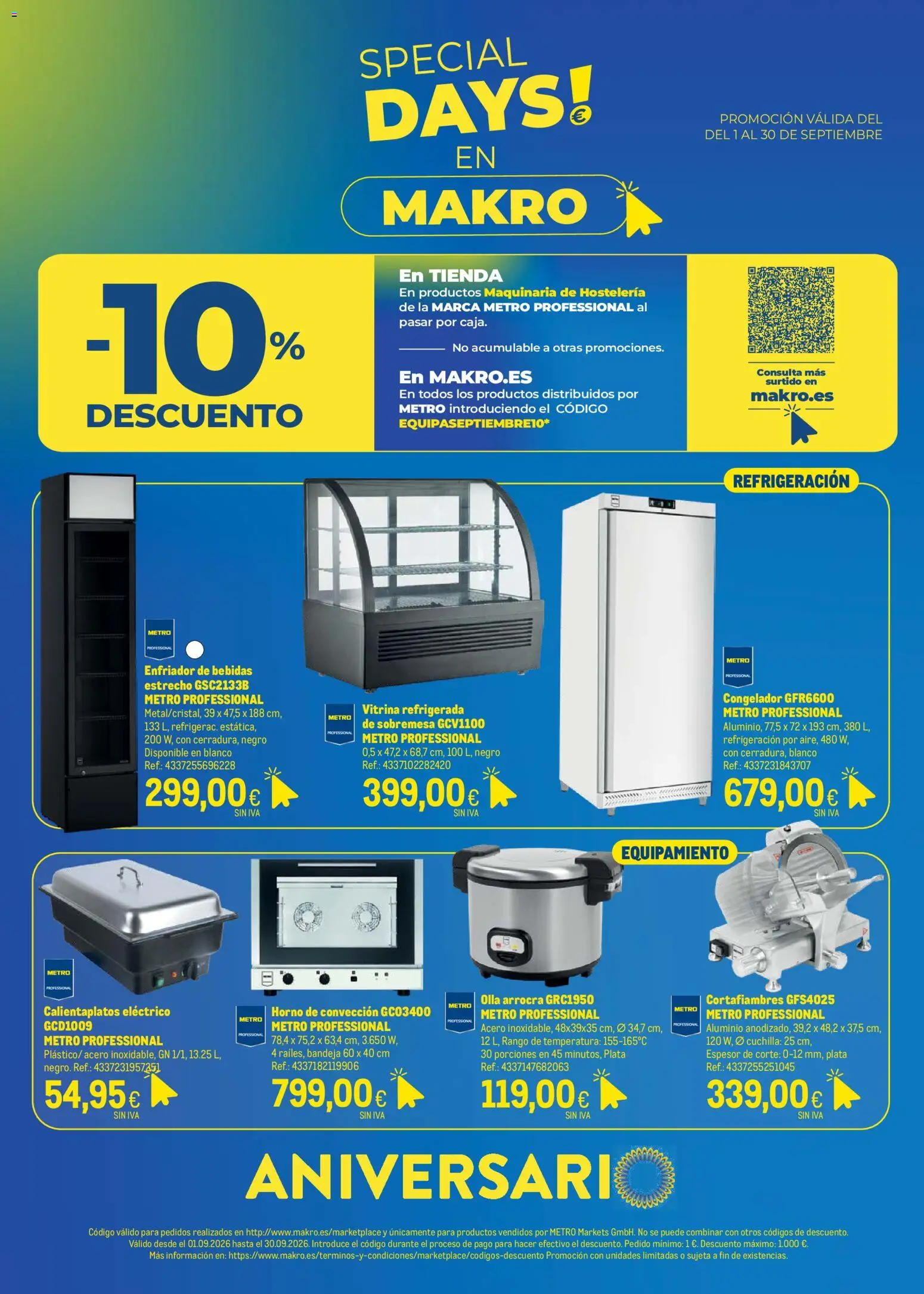 Vista previa del folleto de la tienda Makro válido desde el 01/09/2026 