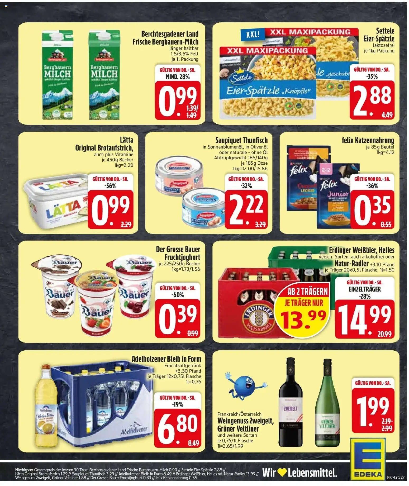 Vorschau von dem Prospekt des Geschäftes Edeka, gültig ab dem 12.10.2026