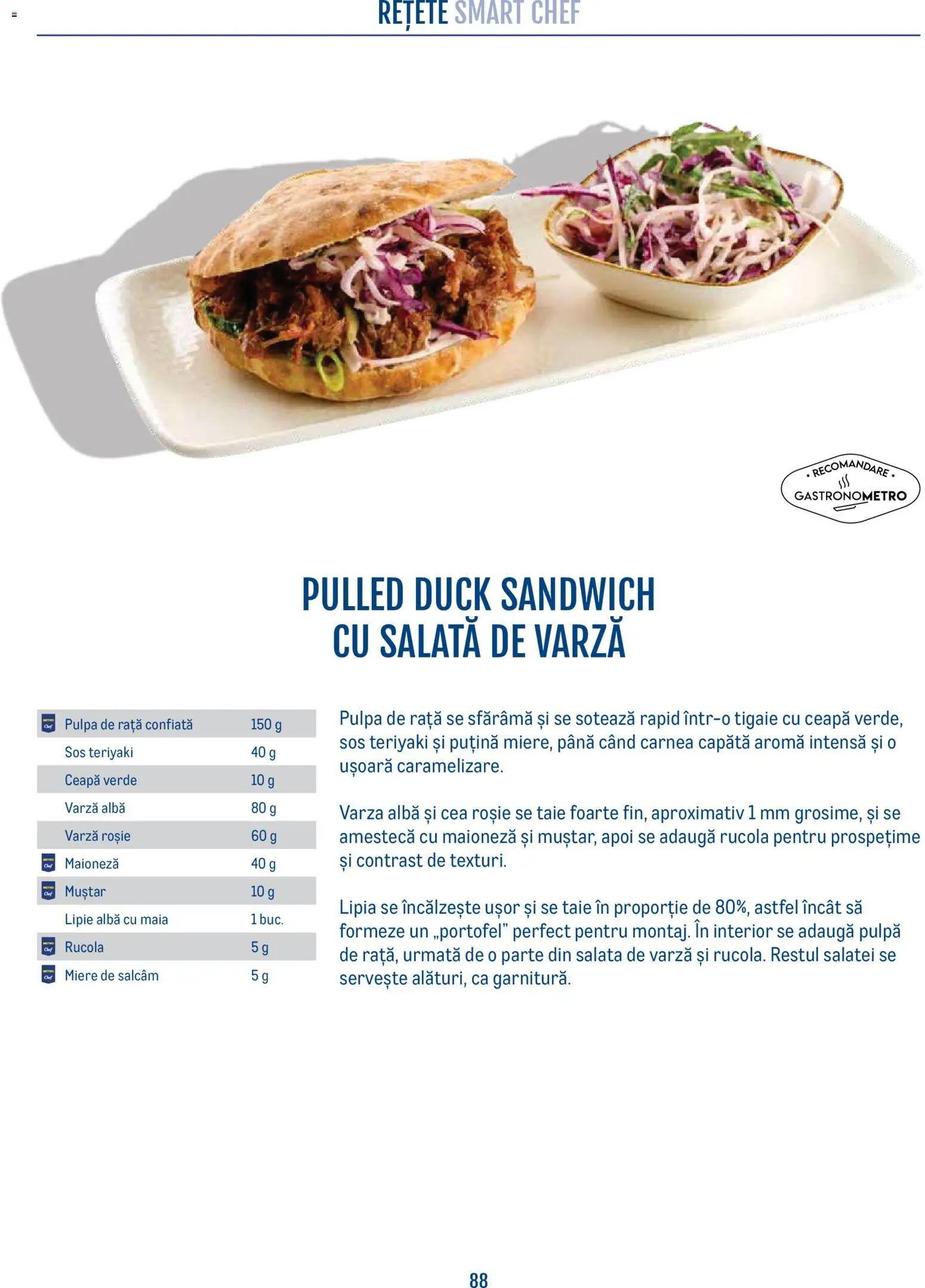 Previzualizarea de cataloage: Metro Metro Catalog Smart Chef valabil de la 21.04.2026 - Varză, Salată, Ceapă, Miere, Tigaie, Maioneză, Alba, Muștar