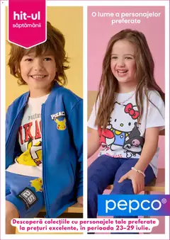 Previzualizarea de cataloage: Pepco Pepco Catalog valabil de la 23.07.2026
