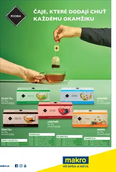 Náhled nabídky: Makro Makro leták - Čaje, které dodají chuť každému okamžiku platný od 17.06.2026