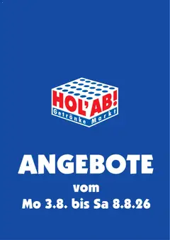 Vorschau von dem Prospekt des Geschäftes HOL’AB!, gültig ab dem 03.08.2026