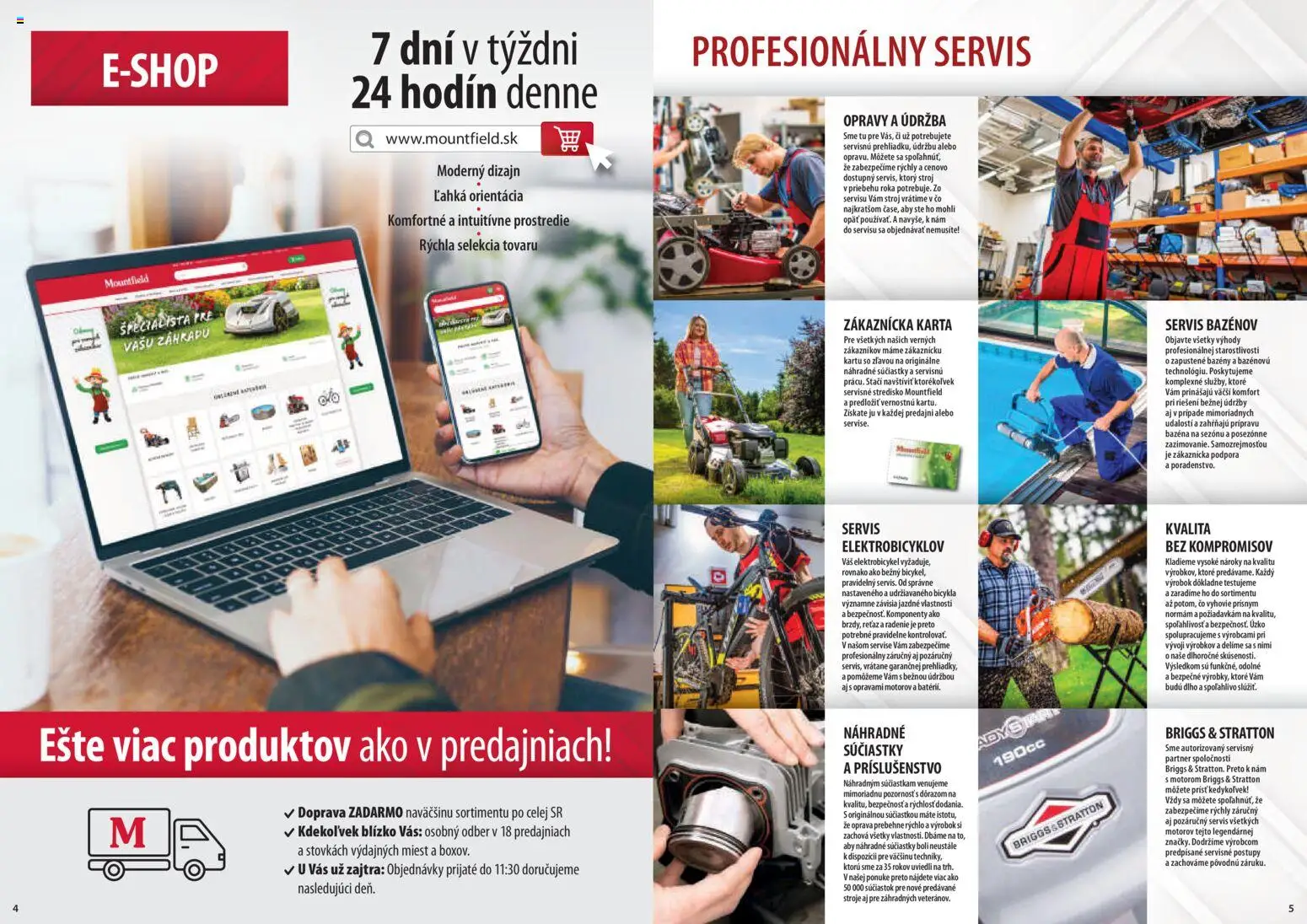 Náhľad Mountfield letáku platného od 25.03.2026 - Elektrobicykel, Bazény