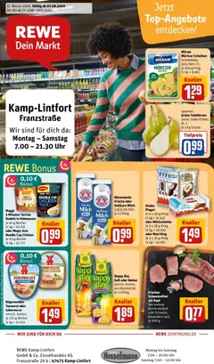Vorschau von dem Prospekt des Geschäftes Rewe, gültig ab dem 07.09.2026