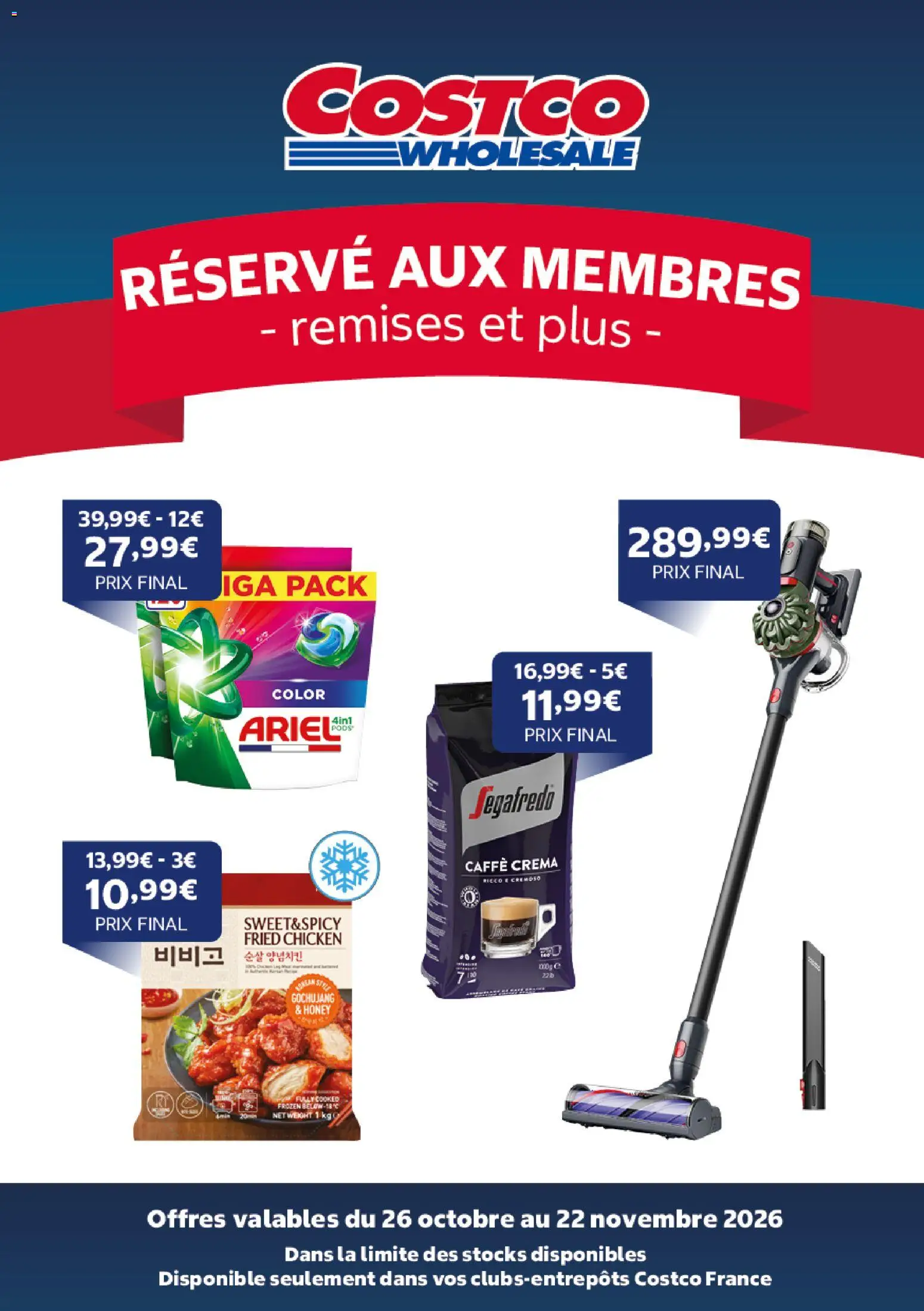 Prévisualisation de Costco catalogue du magasin Costco formulaire valide 26/10/2026 - Ariel