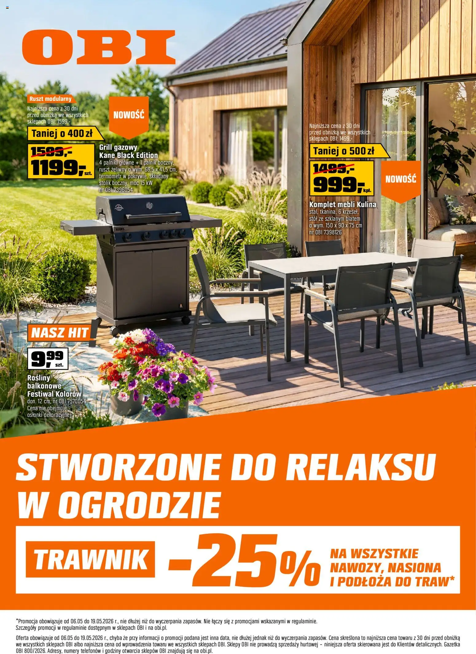 Pogląd gazetki "OBI gazetka" ze sklepu OBI ważnej od 06.05.2026