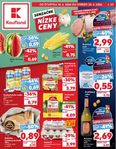 Kaufland SK - Kaufland SK Veľký Meder megtekintése, amely érvényes 2026.06.18.-től