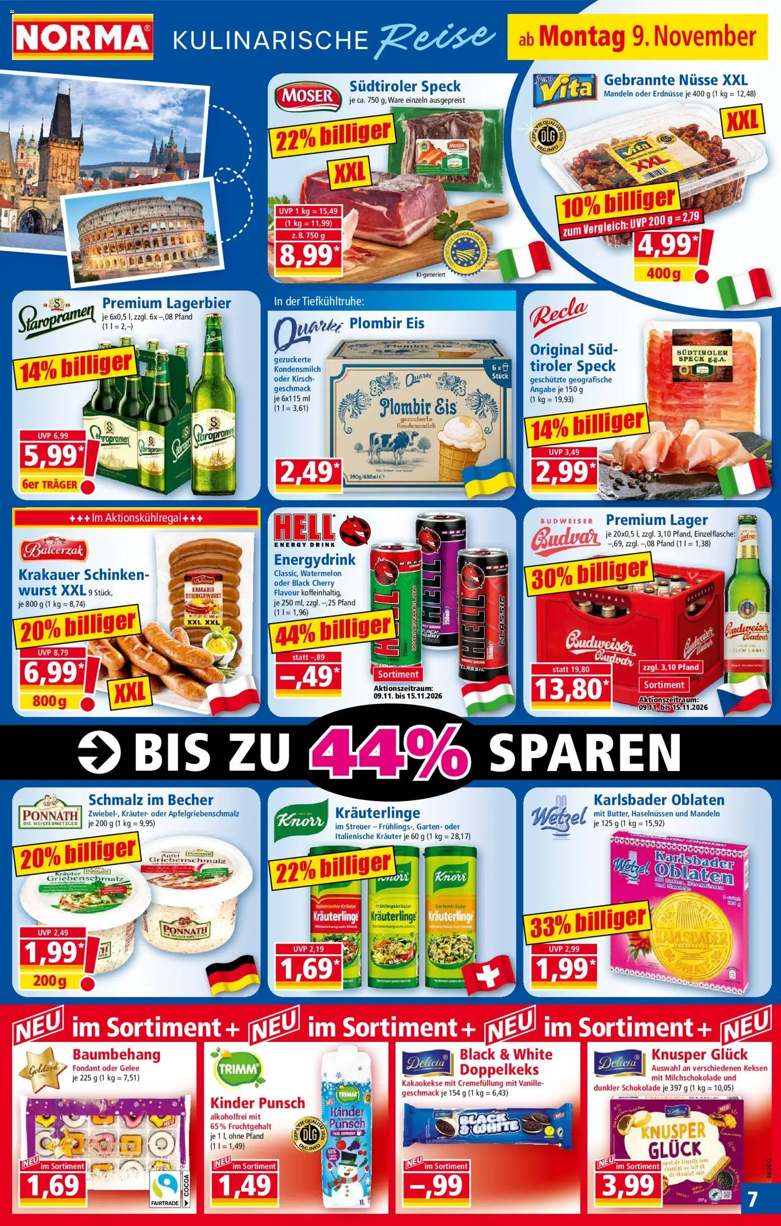 Vorschau von dem Prospekt des Geschäftes Norma, gültig ab dem 09.11.2026