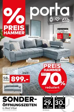 Vorschau von dem Prospekt des Geschäftes Porta!, gültig ab dem 17.05.2026