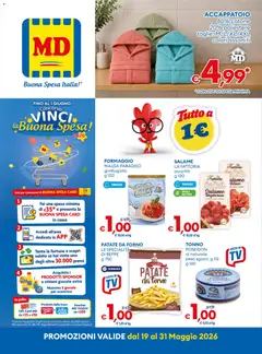 Anteprima dell'opuscolo MD Discount volantino dal negozio MD Discount valido da 19/05/2026