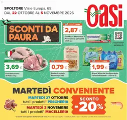 Anteprima dell'opuscolo Oasi volantino Spoltore dal negozio Oasi valido da 22/10/2026