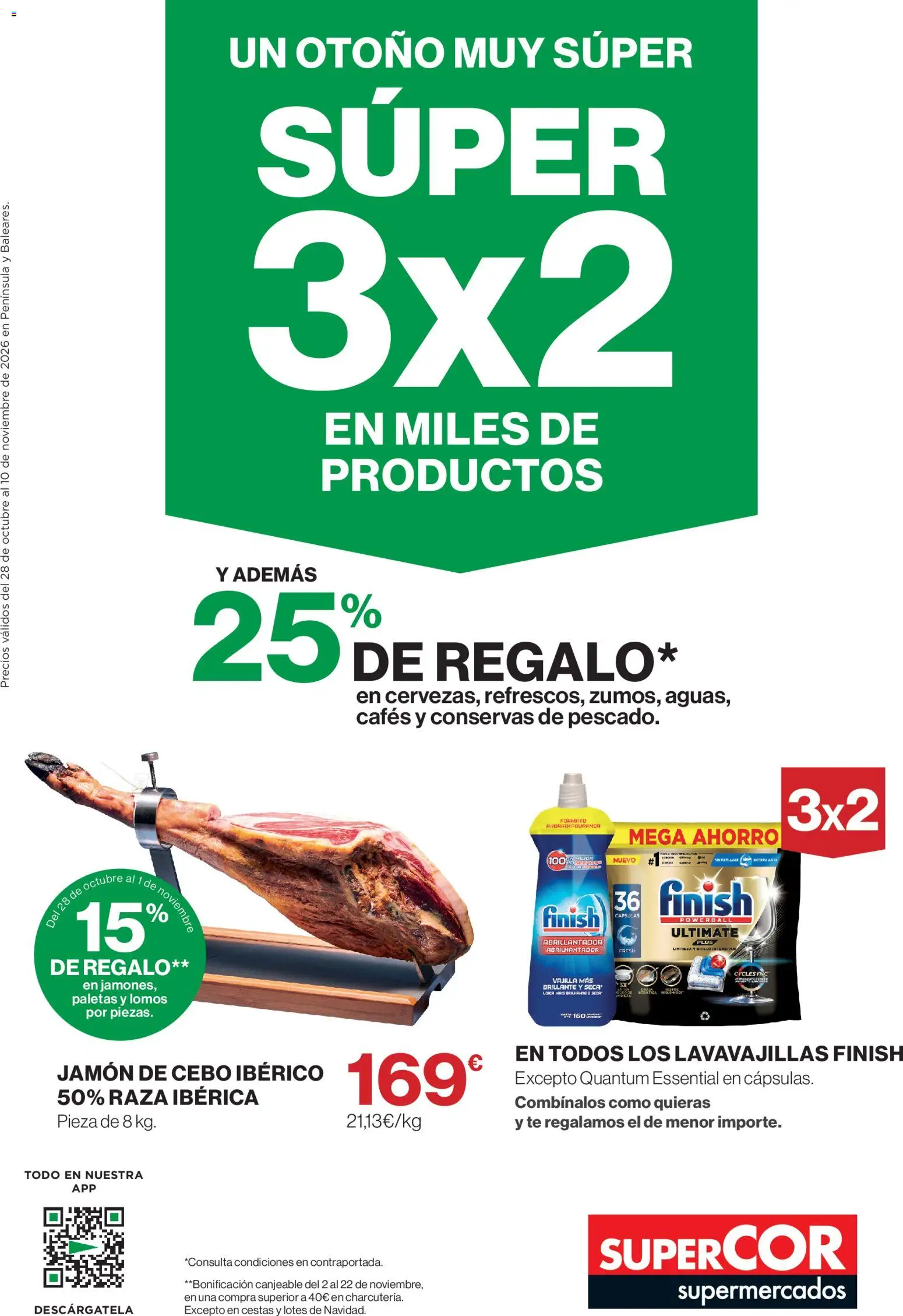Vista previa del folleto de la tienda Supercor válido desde el 28/10/2026 