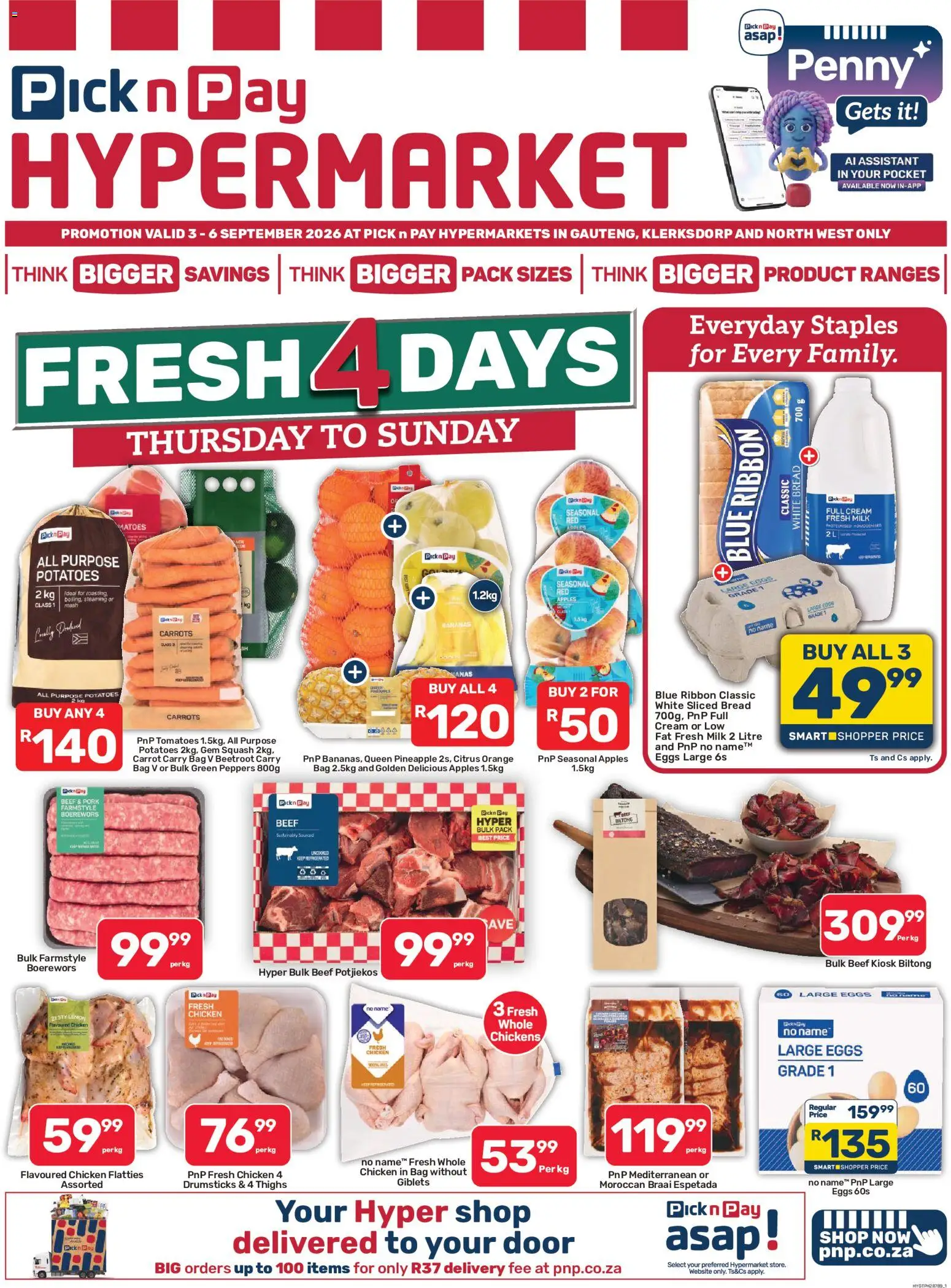 Preview of Pick n Pay flyer valid from 03/09/2026