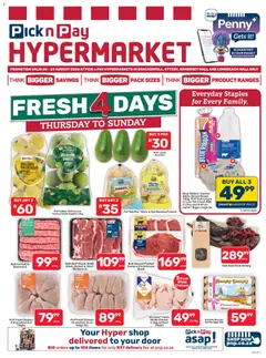 Preview of Pick n Pay flyer valid from 20/08/2026